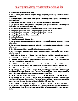 60 Câu hỏi trắc nghiệm Vật lý 11 - Bài 27 Phản xạ toàn phần (Có đáp án)